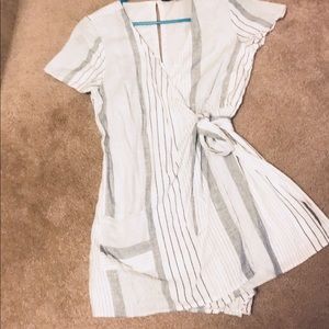 Francesca’s wrap front romper
